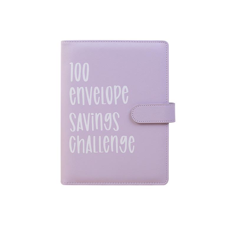 100denní výzva k úsporám v obálkách pro páry v rámci zápisníku