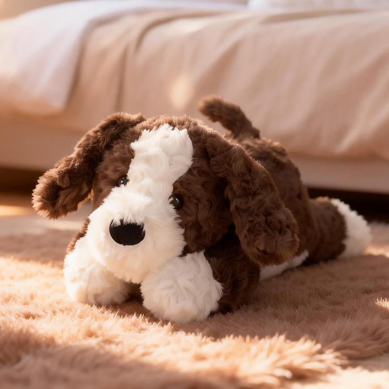 Lying Lazy Dog Plush Toy - Cute & Trendy Comfort Gift for Kids