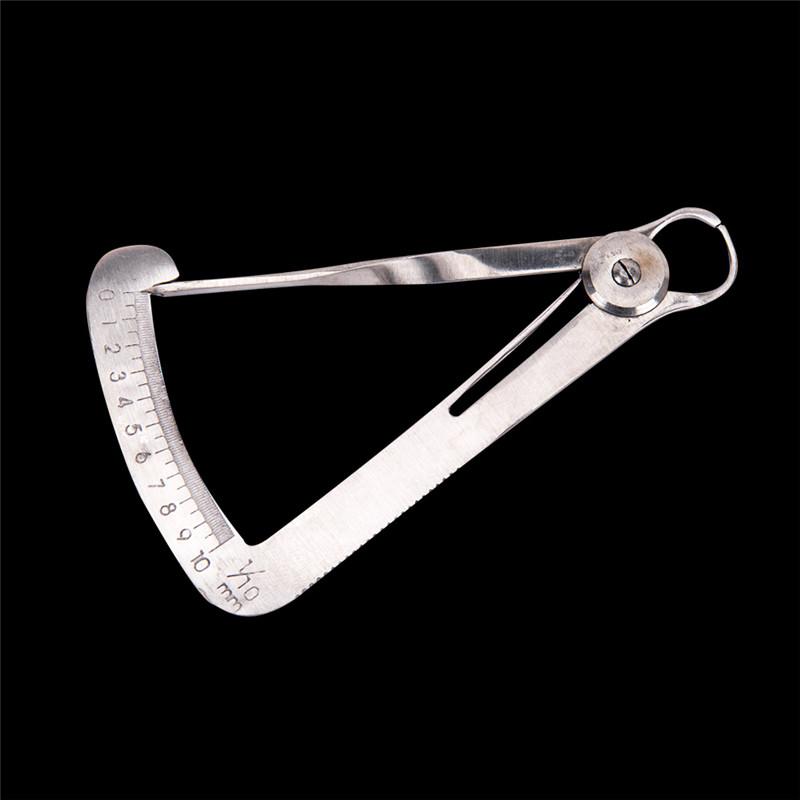 Dental Measurement Ruler Tool Wax Thickness Gauge Caliper  Stainless Steel