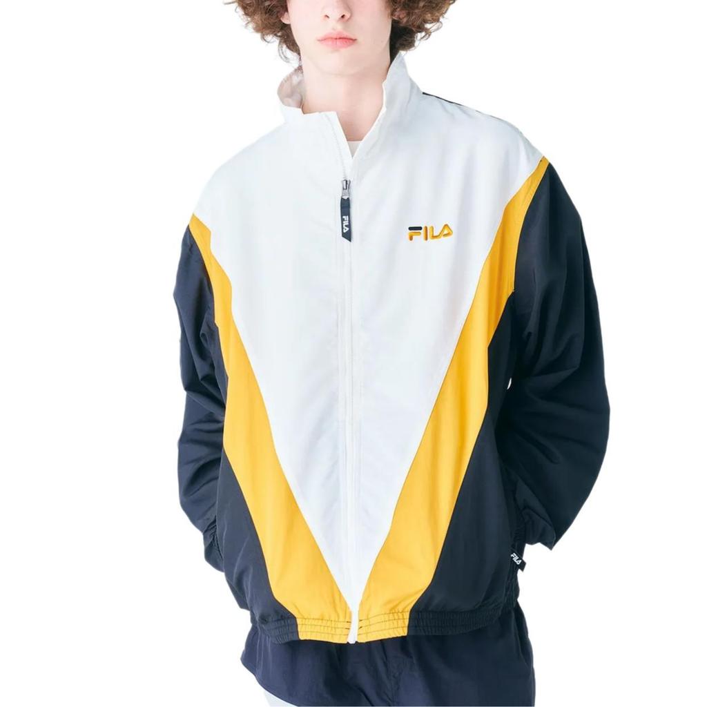 FILA Jackets Unisex Black Stand Collar Moderate