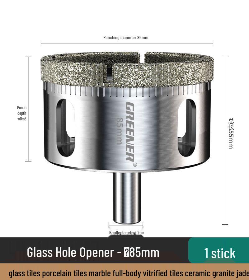 Green Forest Diamond Drill Bit for Tiles, Glass & Marble