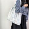 Embroidery Literary Ink Painting Small Fresh Canvas Bag