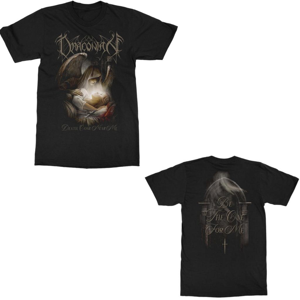 Vzácné bavlněné tričko s grafikou kapely DRACONIAN Unisex Letní krátký rukáv Módní značka Tričko Luxusní Ležérní Vintage Retro Vrcholy