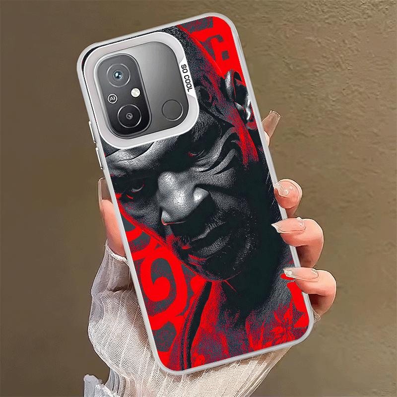 Mike Tyson Boxer Man Soft Phone Case for Xiaomi Redmi 15C 15 14C 13C 12C Poco X5 X6 X7 Pro X3 F8 F7 Ultra M8 13 12 Cover Back Sh