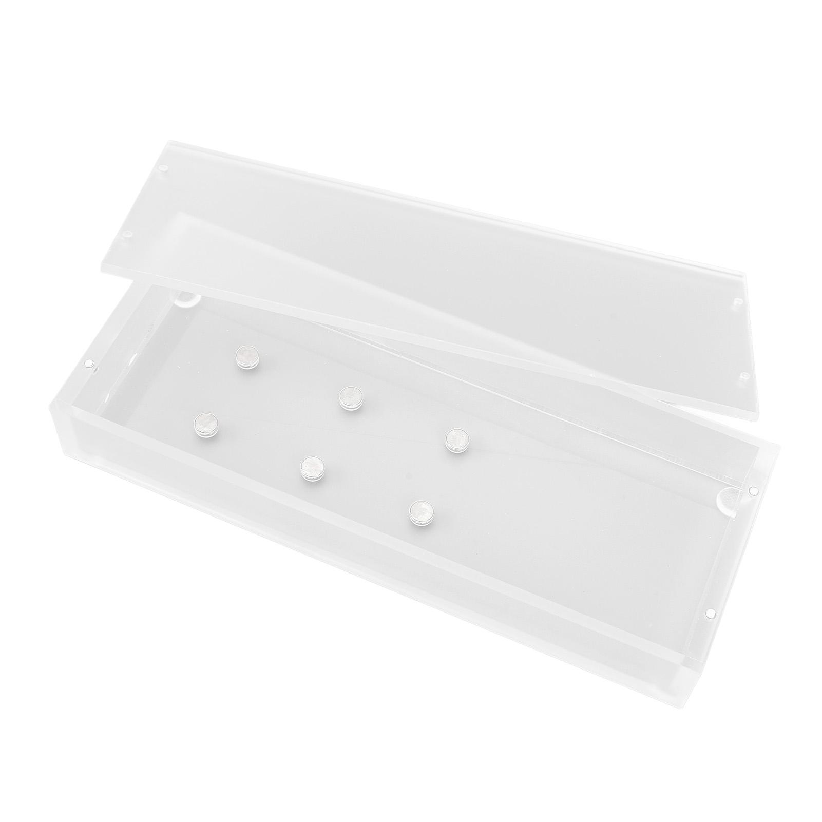 

Tweezers Display Box Magnetic Fixation Clear Acrylic Tweezers Stand Holder for Beauty Salon