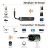 Nuovo Arrivo Ricevitore/Trasmettitore Audio Bluetooth 5.4 Adattatore Bluetooth Per TV, Cuffie, Auto e Altri Dispositivi Con Un 3.5 M
