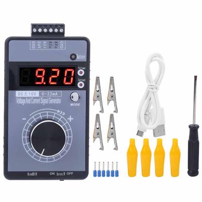 Hand‑Held 0‑10V 0‑22mA Digital Voltage Current Signal Generator Transmitter Analog Simulator