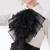 Fashion Fake Collar Neckties for Womens Removable Wedding Party Shirt False Detachable Collar Neckwear Decorative