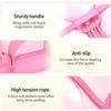 Bandas Elásticas de Resistência com Pedais e Pegas, Corda de Tensão Multifuncional Melhorada, Banda Elástica de Resistência para Yoga, Equipamento de Exercício em Casa para Treino de Corpo Inteiro