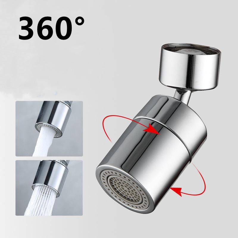 Nuovo rubinetto da cucina a 2 modalità filtro testa di spruzzo regolabile a 360 ° rotante paraspruzzi rubinetto ugello gorgogliatore rubinetto lavello da cucina aeratore