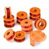 2pcs Durable Compatible Refills Spool Cap with Worx WA0010 Worx Replacement Spools Trimmer Line