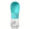 Dog Cat Water Bottle, Portable Pet Water Bottle with Food Container, Outdoor Water Dispenser, Leak Proof Water Bottles for Dogs