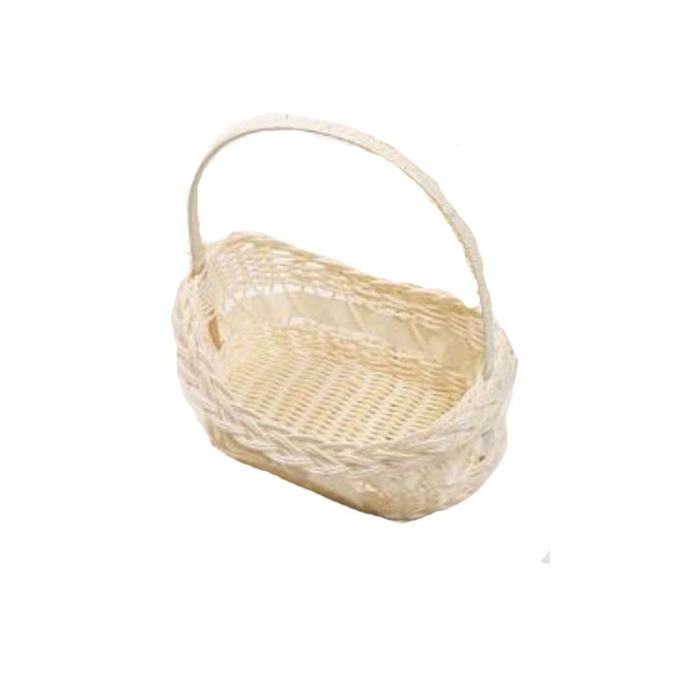With Handle Flower Storage Basket Shopping Storage Hamper Basket  For Plant Home Wedding