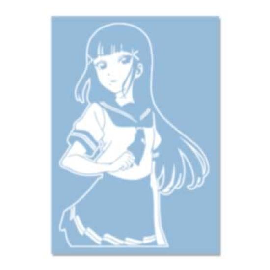 

Cutting sticker A4 size White 006W [Itasha] Dia Kurosawa