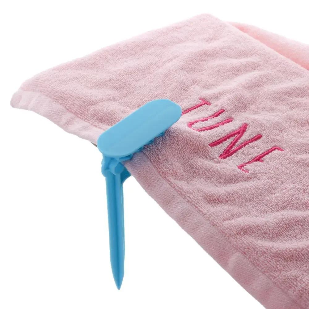 Beach Towel Clip Camping Mat Clip Outdoor Decorative Clothespins Sheet Holder Towel Clamp Clothes Pegs Tent Clips