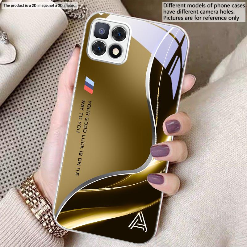 Good Luck Is Coming Green For Samsung A20 30 22 23 24 25 26 31 32 A33 34 35 42 50 51 52 53 54 55 56 70 71 72 73 Glass Phone Case