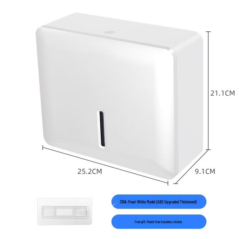 MDNG Wall-Mounted Jumbo Toilet Paper Dispenser
