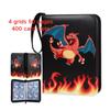 Anime-Themed % Pokmon Trading Card Album Pu-Sealed Loose-Leaf Collection Set Pikachu Card Storage Bag Yu-Gi-Oh Fan Album Toys