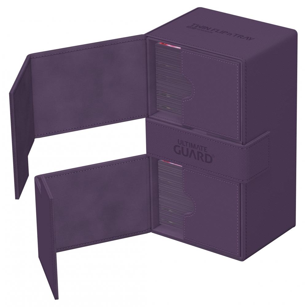 GARDA ULTIMATĂ (Gardă Supremă) Carcasă de pachet TWIN FLIP`N`TRAY 200+ XENO Skin Monocolor Purple