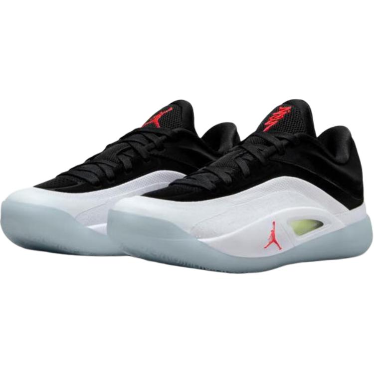 Air Jordan Zion 4 GS Svart Hvit Crimson Barnesko Volt Klar-Crimson FD0588-100