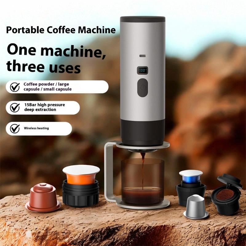 Wireless Capsuled Coffee Device Intelligent Temperature Display Easy to Clean Structure Perfect For Compacts Living