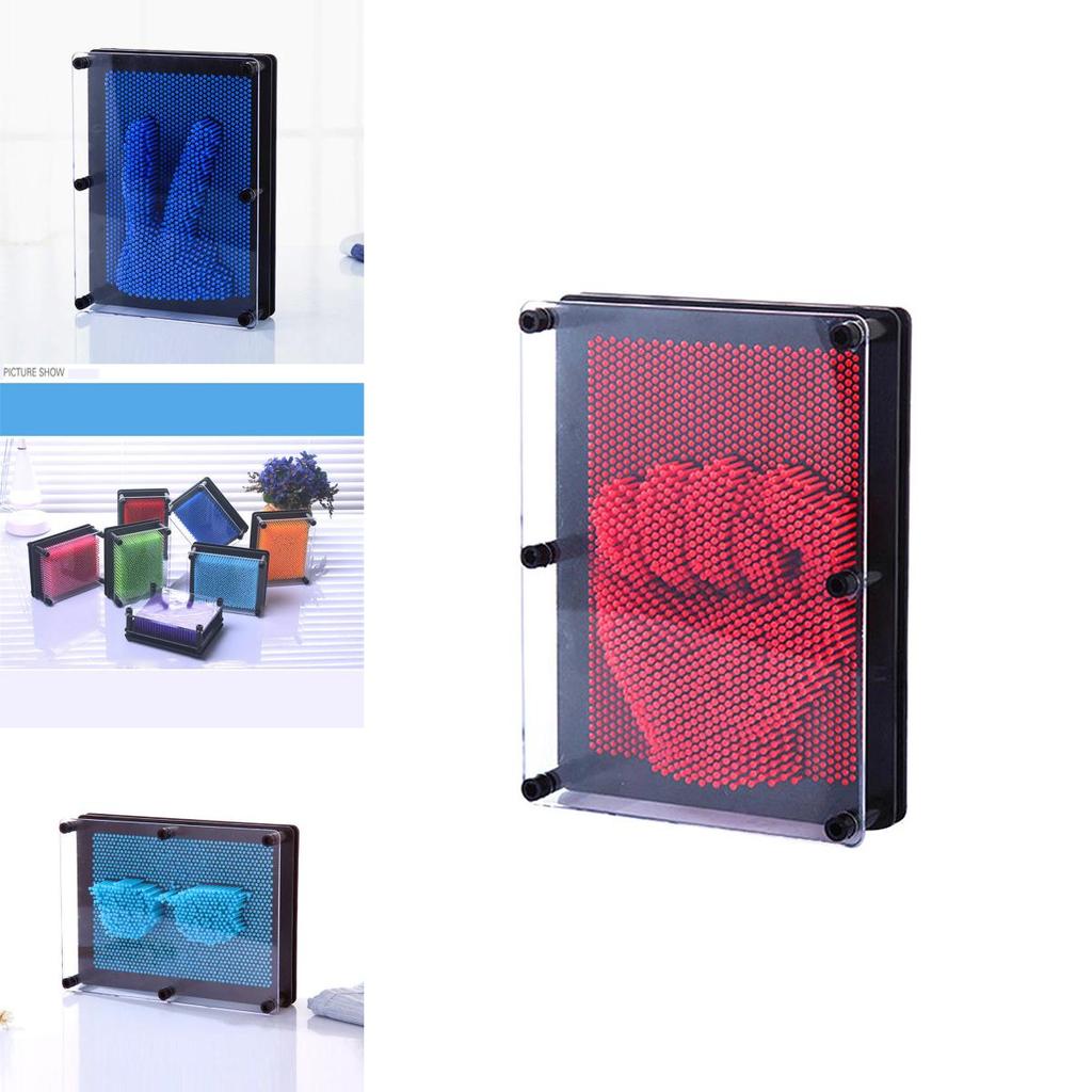Timeless Funny Game 3d Clone Shape Pin Art Pinscreen Hand Mold Toy For Creative Fun
