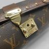 [Pre-Owned] Papillon Trunk Monogram Chain S-Lock Closure Coated Canvas With Leather Trim Shoulder Bag - Very Good #1IJCEMJ
