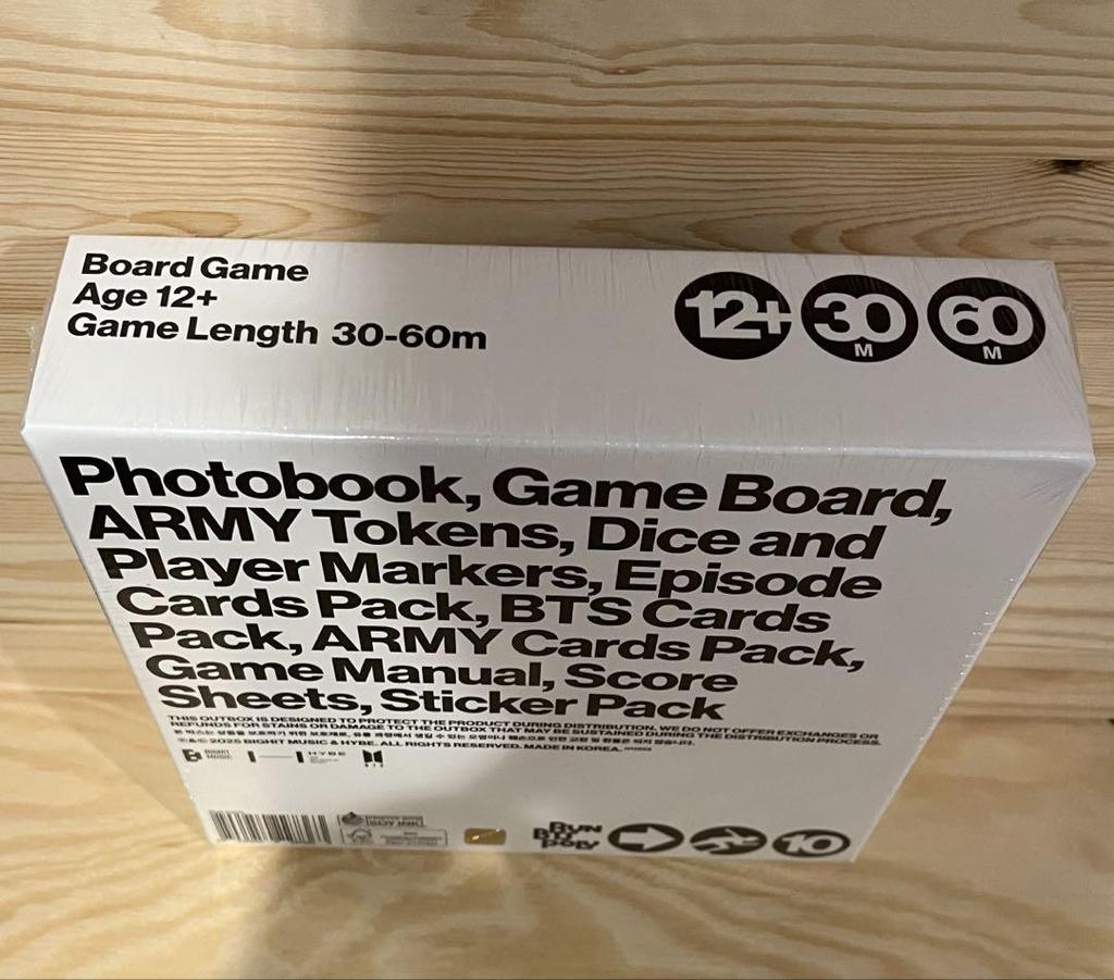 [USED] RUN BTS POLY Board Game