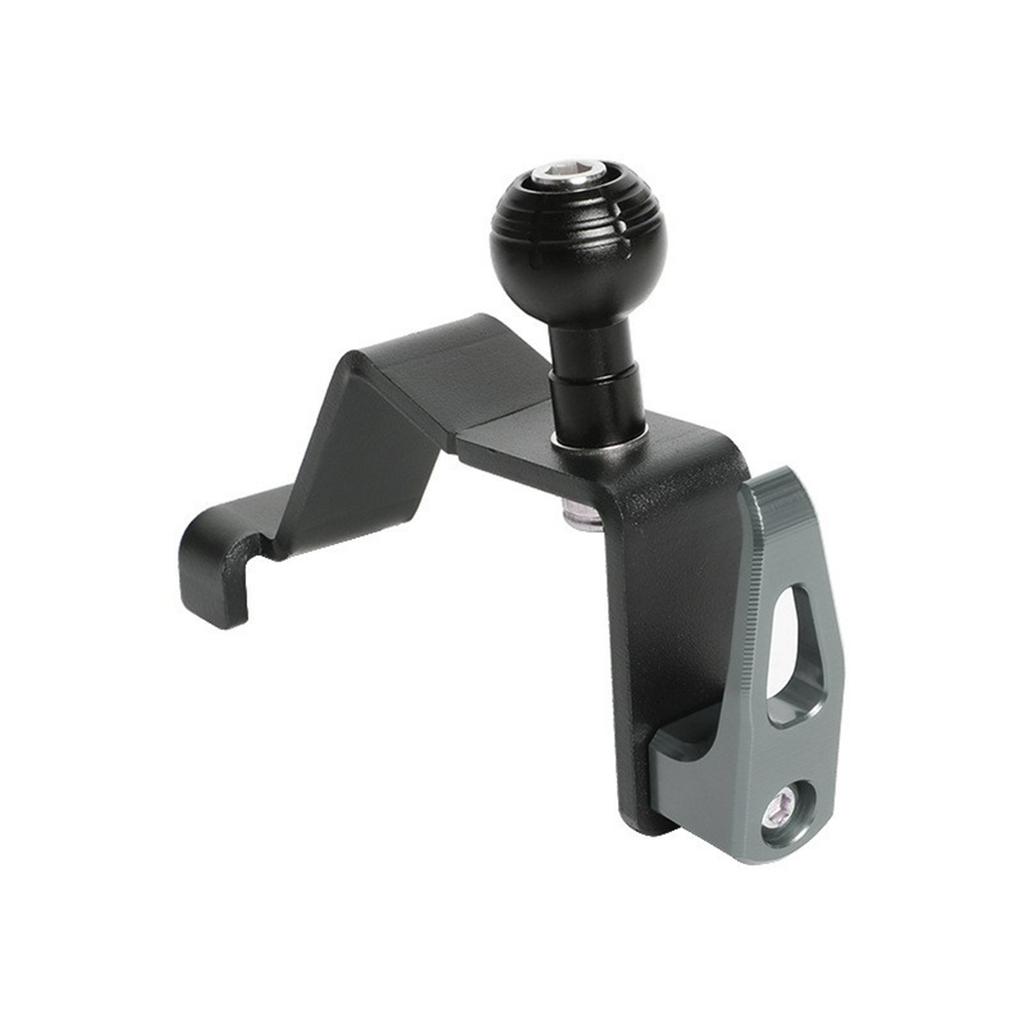 Aluminum Alloy Motorcycle Cargo Hook And Adjustable Mobile Phone Holder For Secure Device Positioning
