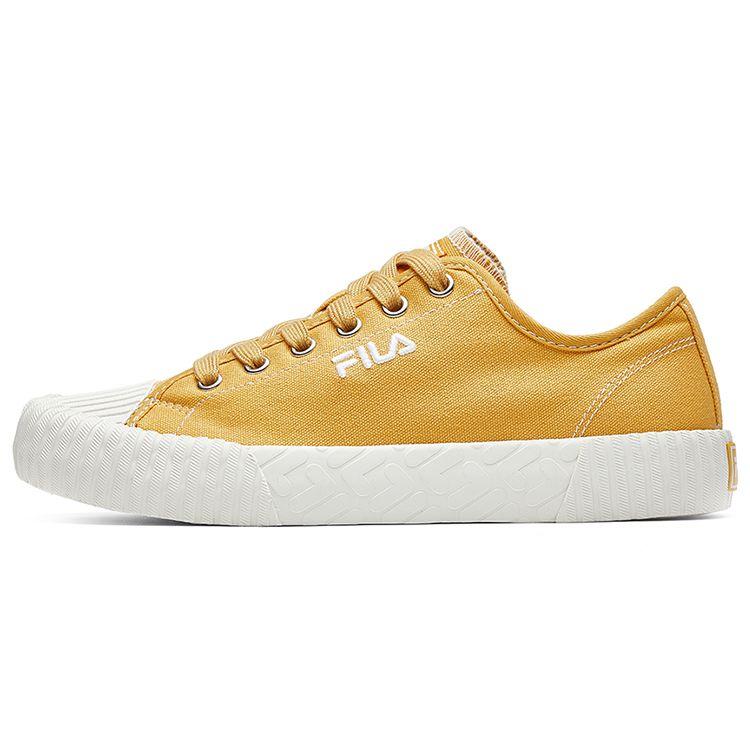 FILA Fmc Carve Series Breathable Lightweight Low-Top Canvas Shoes Women sneaker Yellow F12W034415FGG