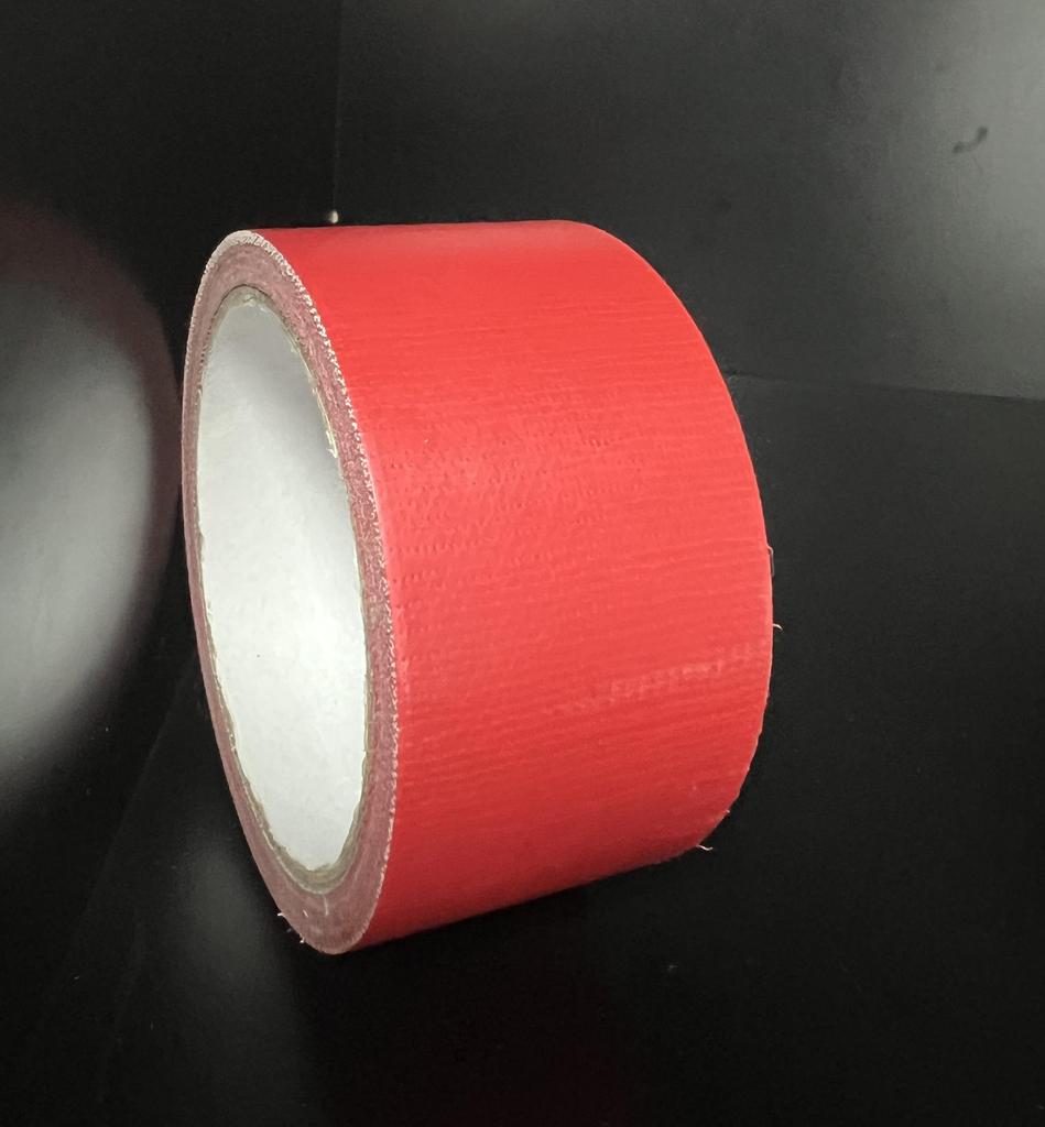 Waterproof Easy-Tear Cloth Texture Carpet Tape with Transparent Base
