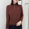 Velvet Sweater for Women In Autumn and Winter Skin-friendly and Warm Base Shirt Fashionable and Versatile Pullover Sweater