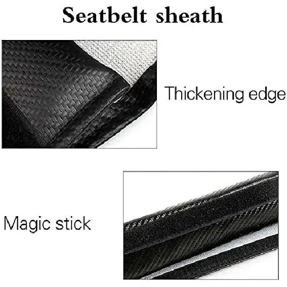 2pcs for Dodge Charger Sedan Blue Color Soft Safety Seat Belt Shoulder Pad Cover