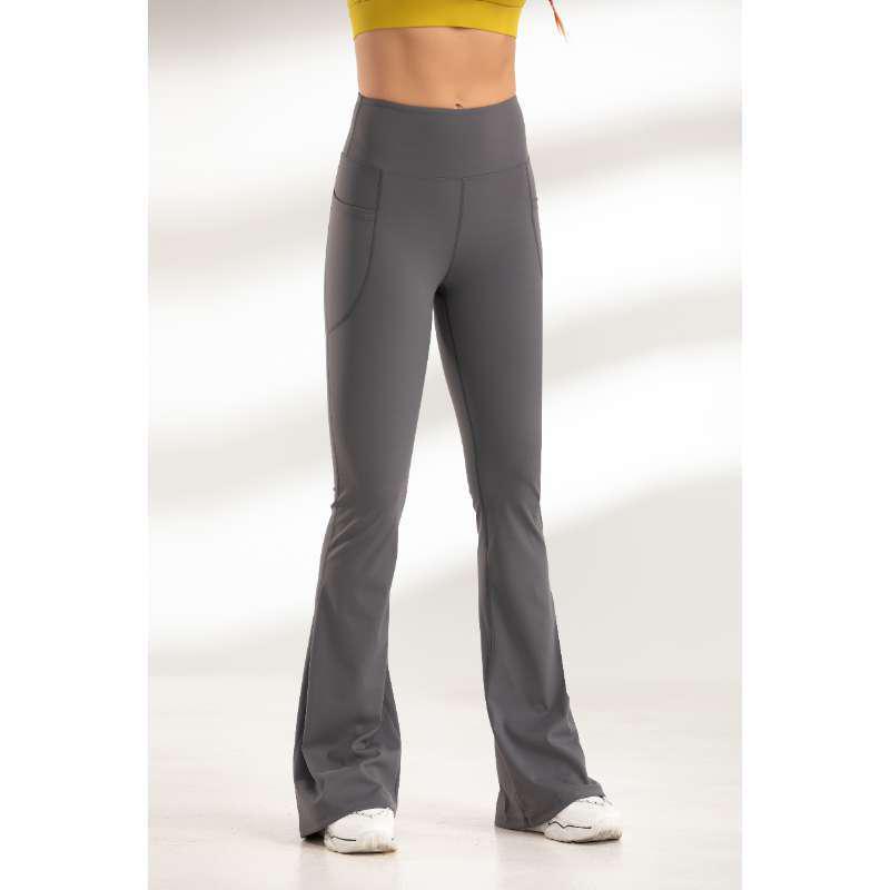 European & American Ruched Waist Long Sleeve Yoga Top - High Stretch Slim Fit