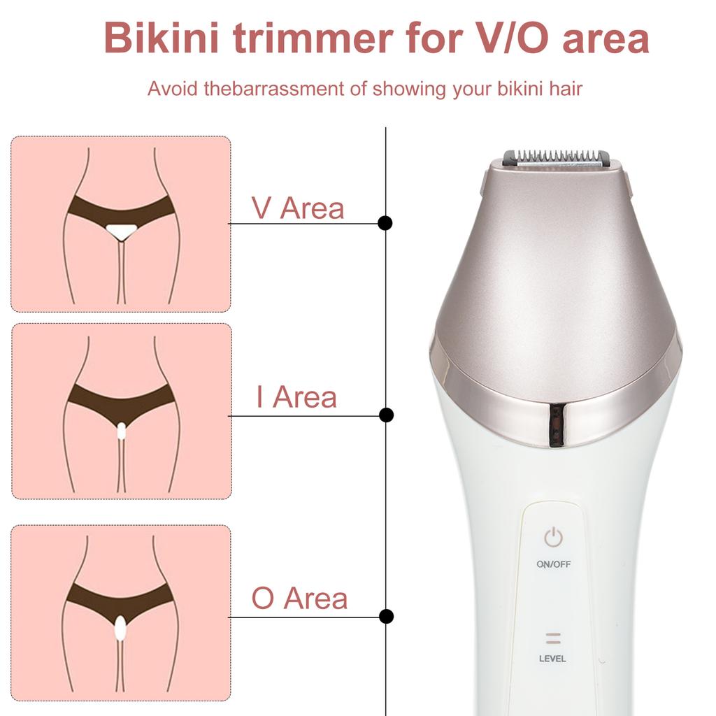 6 IN 1 Women s Electric Hair Remover Face Foot Body Hair Grooming Set for Women