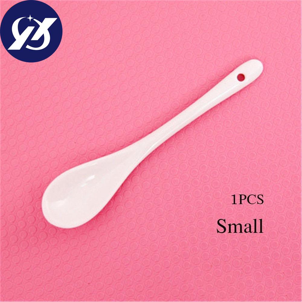 1/3 ks nové velké/malé zmrzlinové čajové dezertní kosti keramické čistě bílé kávové lžičky z porcelánu