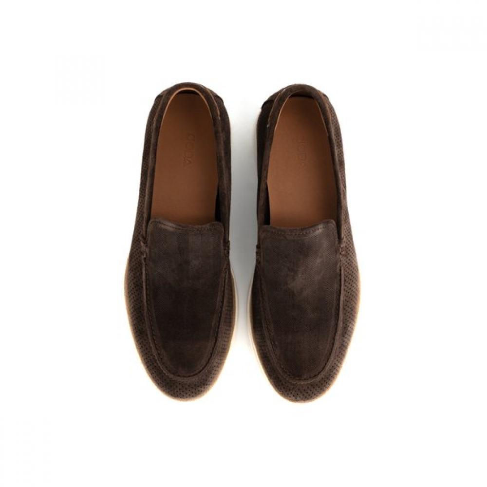 SODA Men Semi Casual Suede Mesh Slip On Arm661 Sa22
