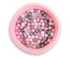 Minky dry pool H-40 cm with 200 balls - pink