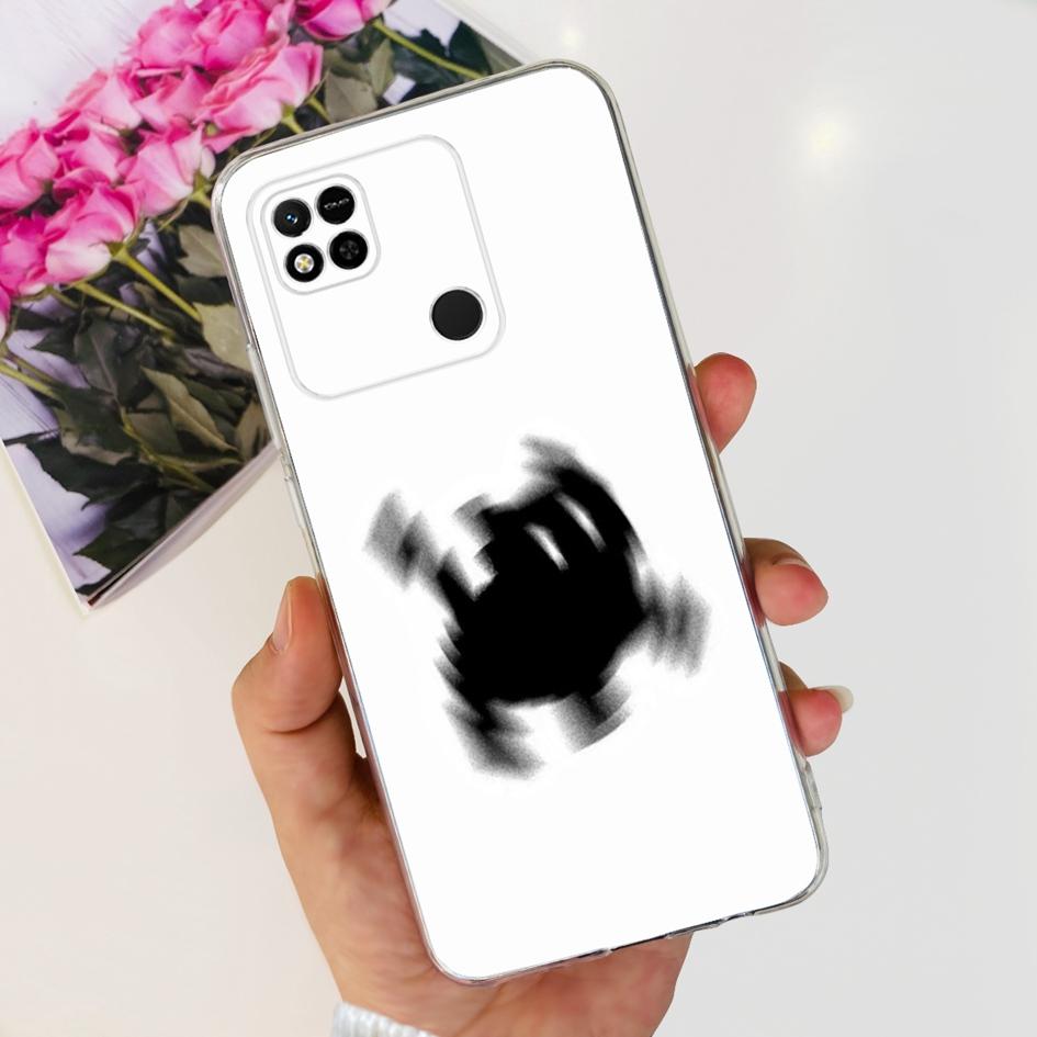 For Xiaomi Redmi 10A Case New Fashion Flower Butterfly Transparent Silicone Cover For Xiomi Redmi 10A Funda Redmi10a 10 A Bumper