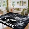 Linkin Park Design Crystal Velvet Rug Soft Decorative Mat for Bedroom Entrance