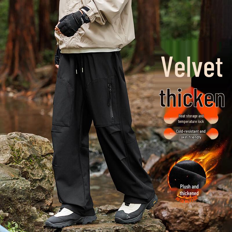 Pantalones Cargo Impermeables para Hombre de Tallas Grandes para Exteriores