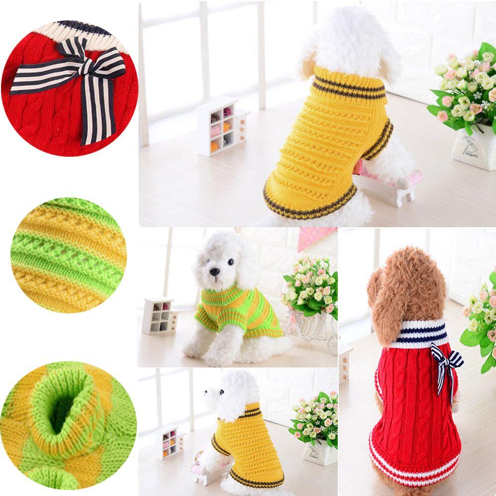 Warm Soft Sailor Clothes Jacket Puppy Costumes Dog Sweater Harness Vest Pet Hoodie Coat