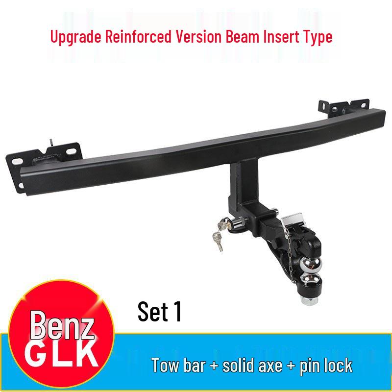 Compatible Tow Hook for Mercedes-Benz GLK350/260/300 - Rear Detachable Trailer and Rogue Hook