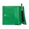 GUCCI Chinese New Year Canvas With Leather Card Holder Women's Green & Brown 774372-FACYZ-8746