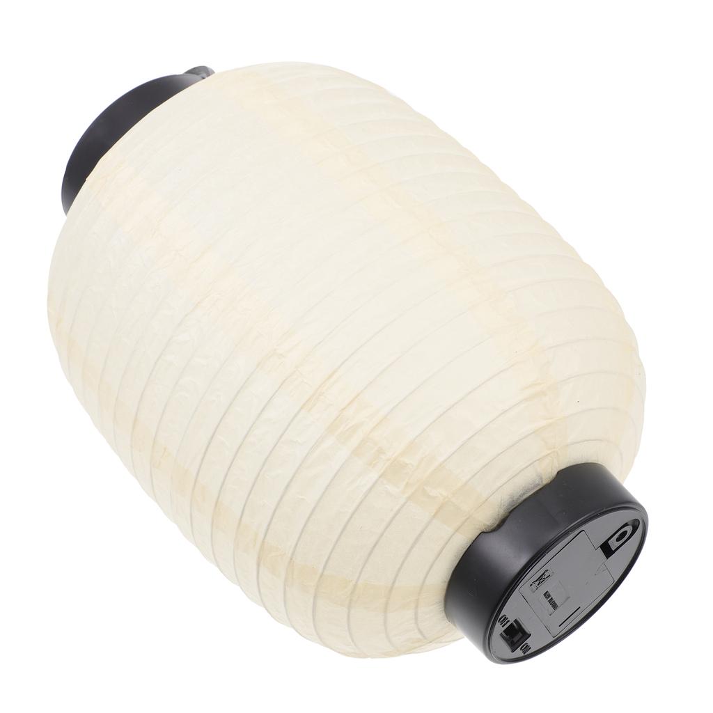 Lantern Japanese Lanterns Hanging Paper Silk Chinese Outdoor Lamp Style Ornament Waterproof Bar Decorations White