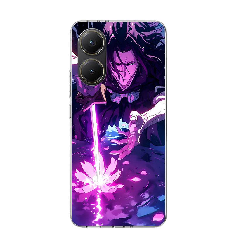 Bleach Kuchiki Byakuya Phone Case For Xiaomi Poco F7 Ultra X7 X6 Pro X5 Redmi 15 15C 13 13C 12 12C 10 10A 10C 9 9A 9C 9T Shell P