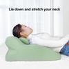 Wedge Prone Pillow Memory Foam Leg Wedge Ergonomic Back Neck Pain Relief Support Cushion with Removable Cover for Sitting Up Lying Reading