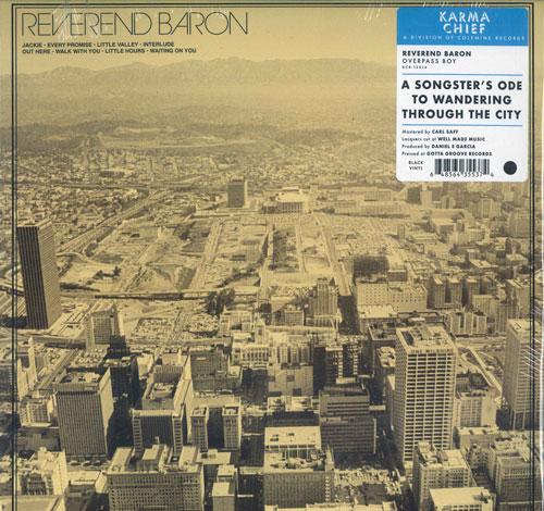 

LP Record REVEREND BARON - Overpass Boy KCR12014 Karma Chief Rec 2024 US Rock