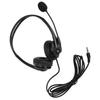Customer Service Headset Hands Free Stereo Corded Binaural PC Noise Cancelling Headphone for Phone Sales3.5 mm
