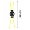 Precise Cut Lawn Mower String Heavy Duty Nylon Trimmer Line Compatible for Multiple Models HassleFree Installation